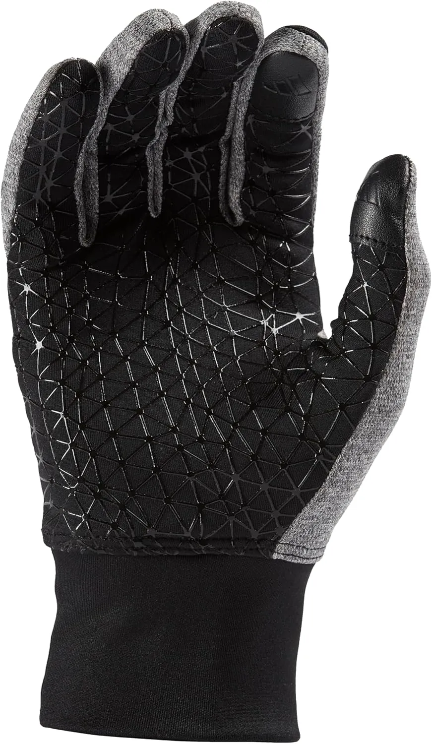 adidas Winter Performance VELOCITY Running Reflective Gloves, Black/Gray