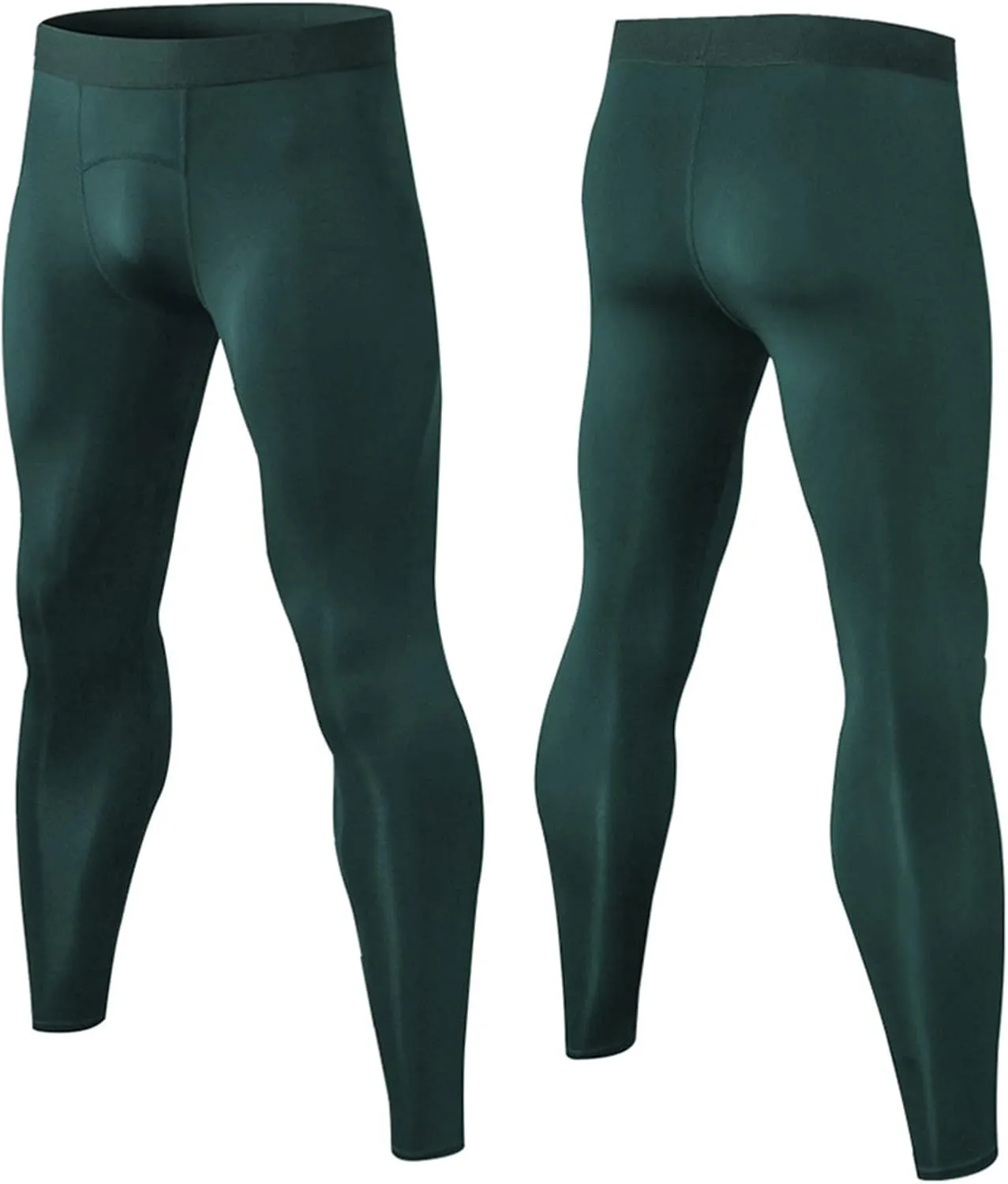 aihihe Mens Running Leggings Winter Red Compression Pant Mens Gym Tights Compression Pants Black Athletic Leggings for Men