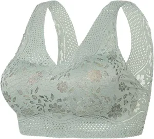Anti-Saggy Breast Bra Summer Seamless 2025 Gathering Bras Correcting Lace Full Coverage Breathable Bralettes
