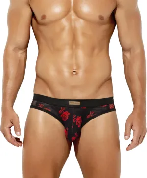 Arjen Kroos Men Sexy Underwear Breathable Comfortable Mesh Briefs