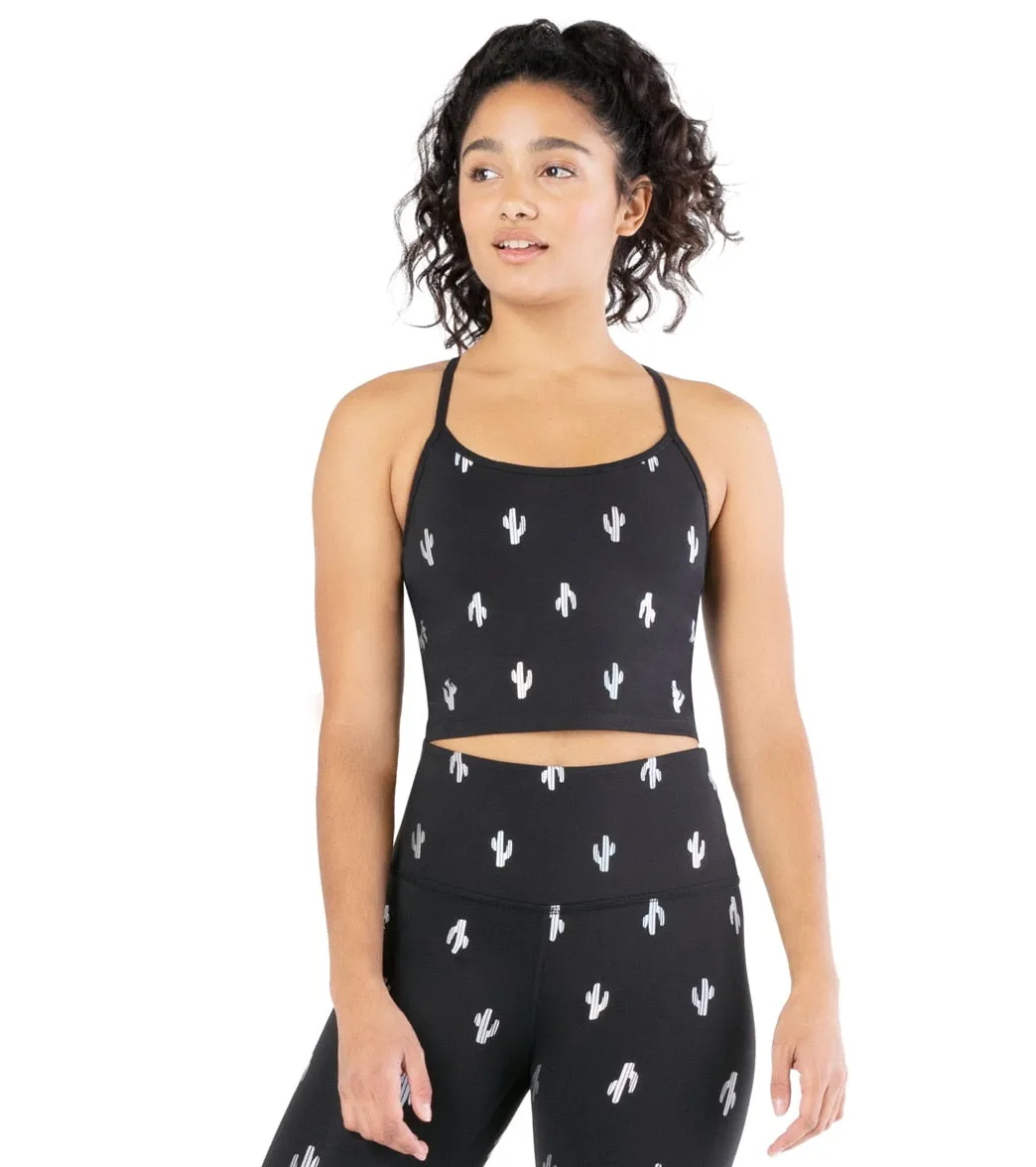 Beyond Yoga Slim Racerback Cropped Yoga Tank