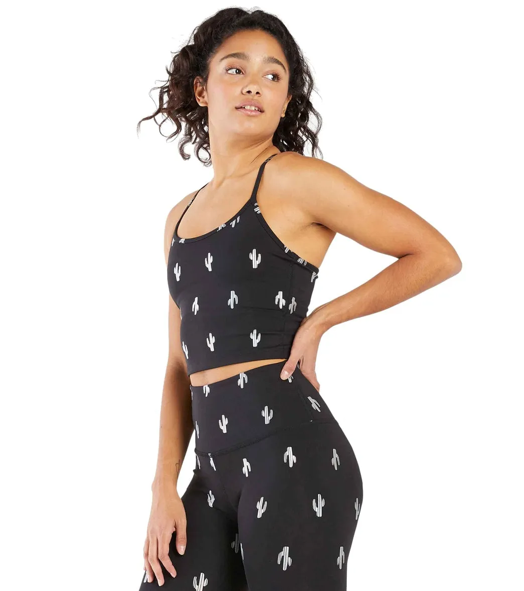 Beyond Yoga Slim Racerback Cropped Yoga Tank