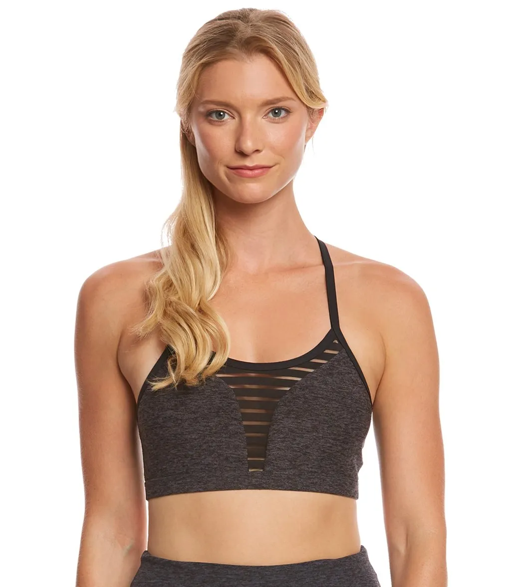 Beyond Yoga Spacedye Stacked And Sliced Racer Yoga Sports Bra
