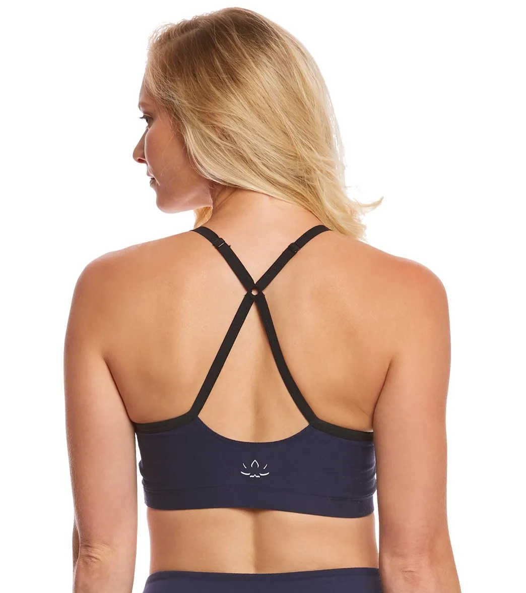 Beyond Yoga Spacedye Stacked And Sliced Racer Yoga Sports Bra