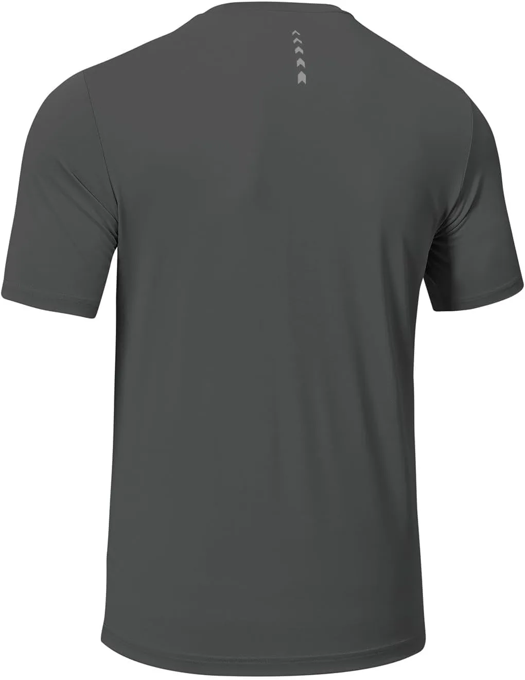 BGOWATU Men's Workout Shirts Quick Dry Short Sleeve Athletic T-Shirts with Reflective & Ventilation Holes for Running Gym