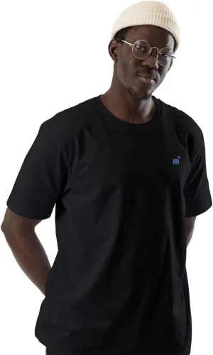Black Basic Oversized T-Shirt |0 Heavy Cotton | Eco-Friendly - Sustainable | Loose Fit | Unisex