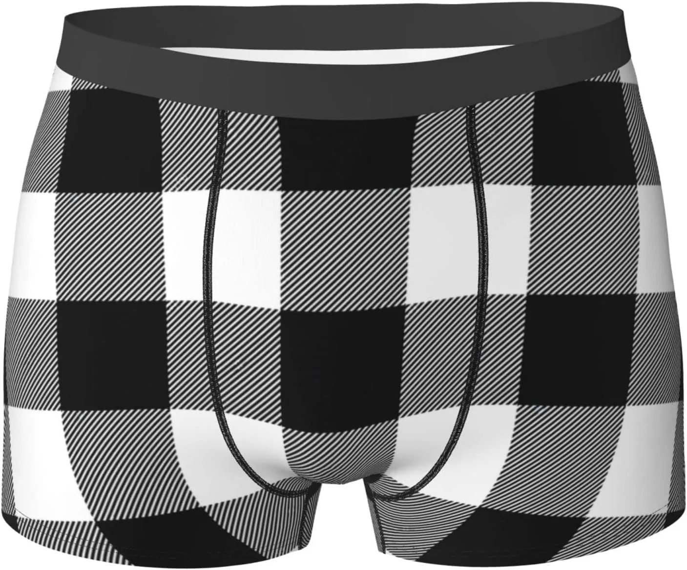 Blue Butterfly Men'S Mesh Boxer Briefs Breathable Sports Underwear