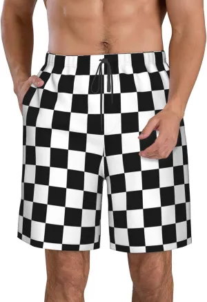Board Shorts Mens Swim Trunks Swimwear Quick Dry Beach Swimsuits