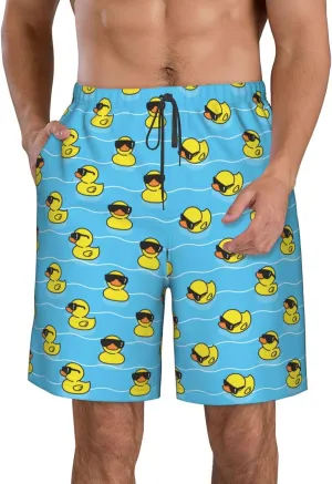 Board Shorts Mens Swim Trunks Swimwear Quick Dry Beach Swimsuits