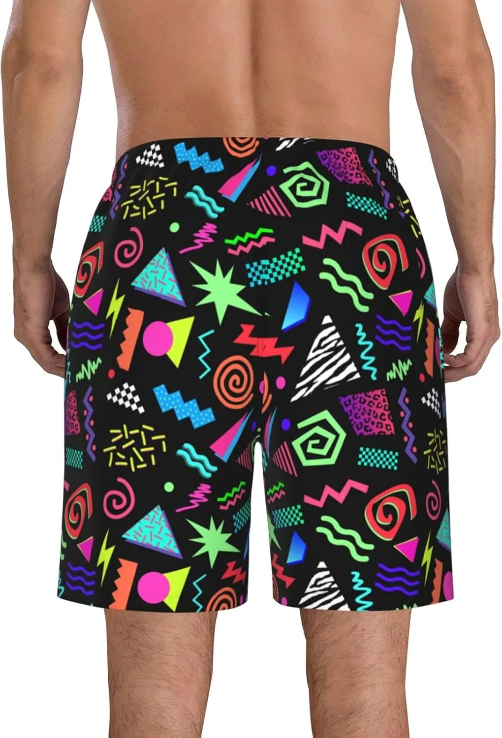 Board Shorts Mens Swim Trunks Swimwear Quick Dry Beach Swimsuits