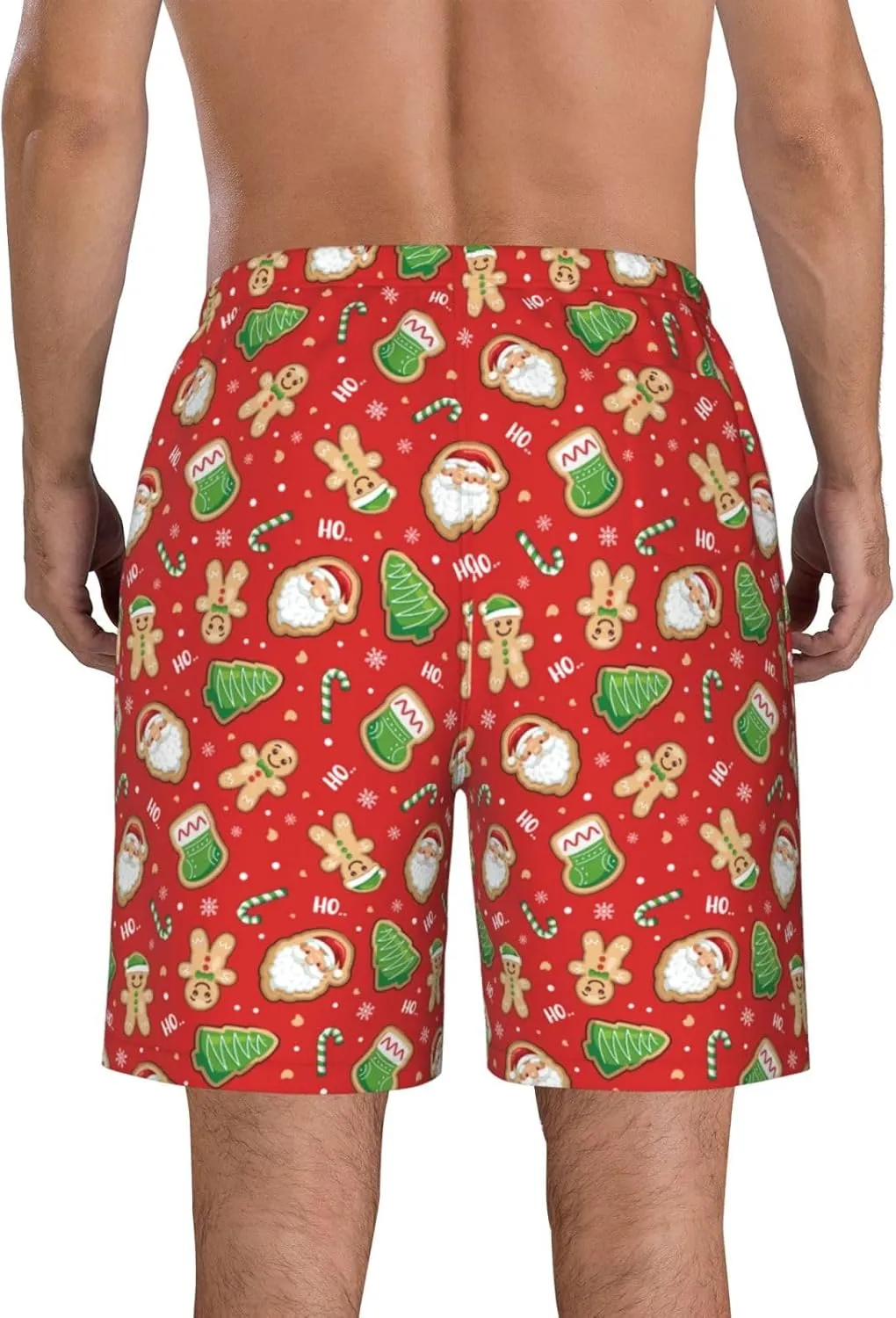 Board Shorts Mens Swim Trunks Swimwear Quick Dry Beach Swimsuits