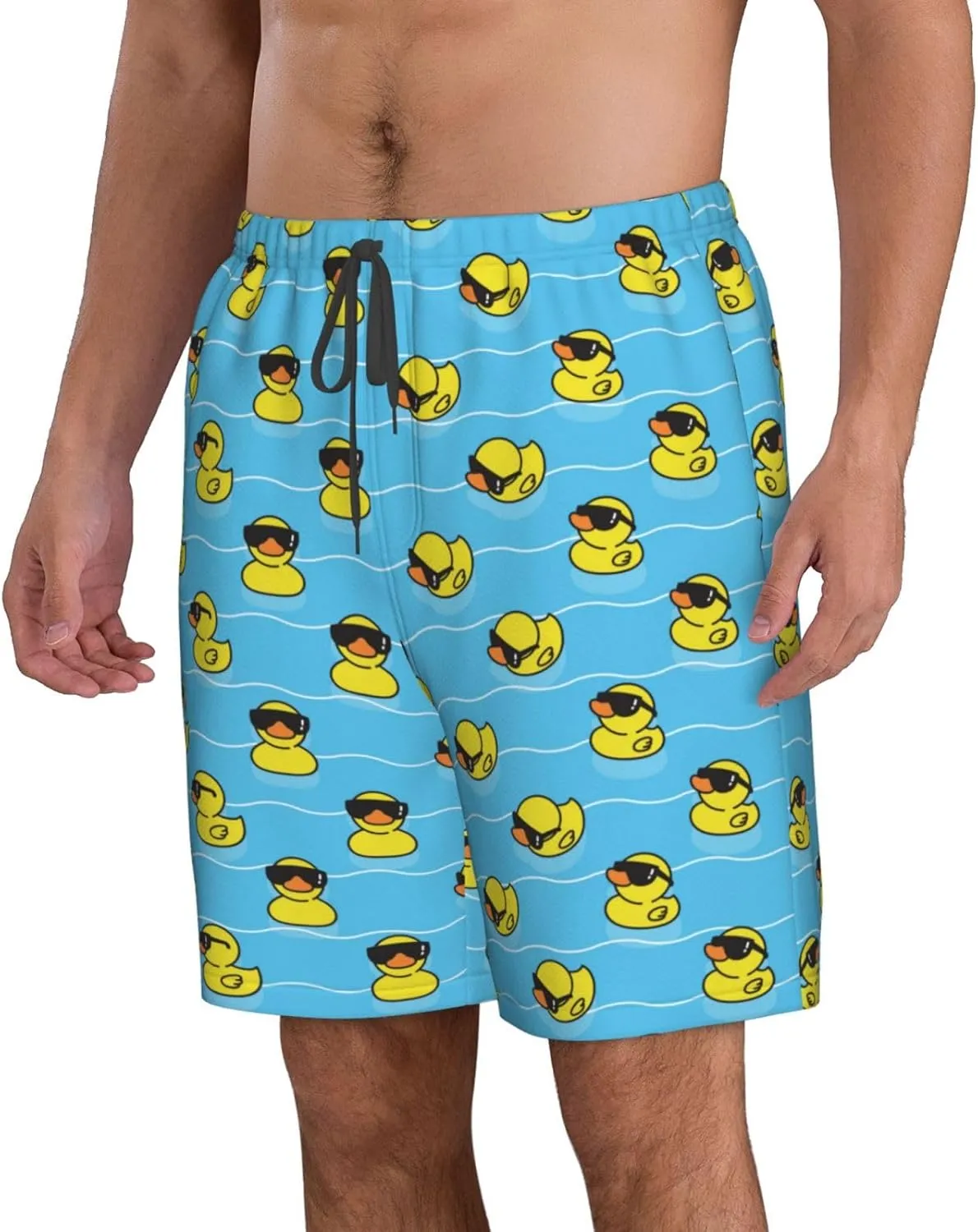 Board Shorts Mens Swim Trunks Swimwear Quick Dry Beach Swimsuits