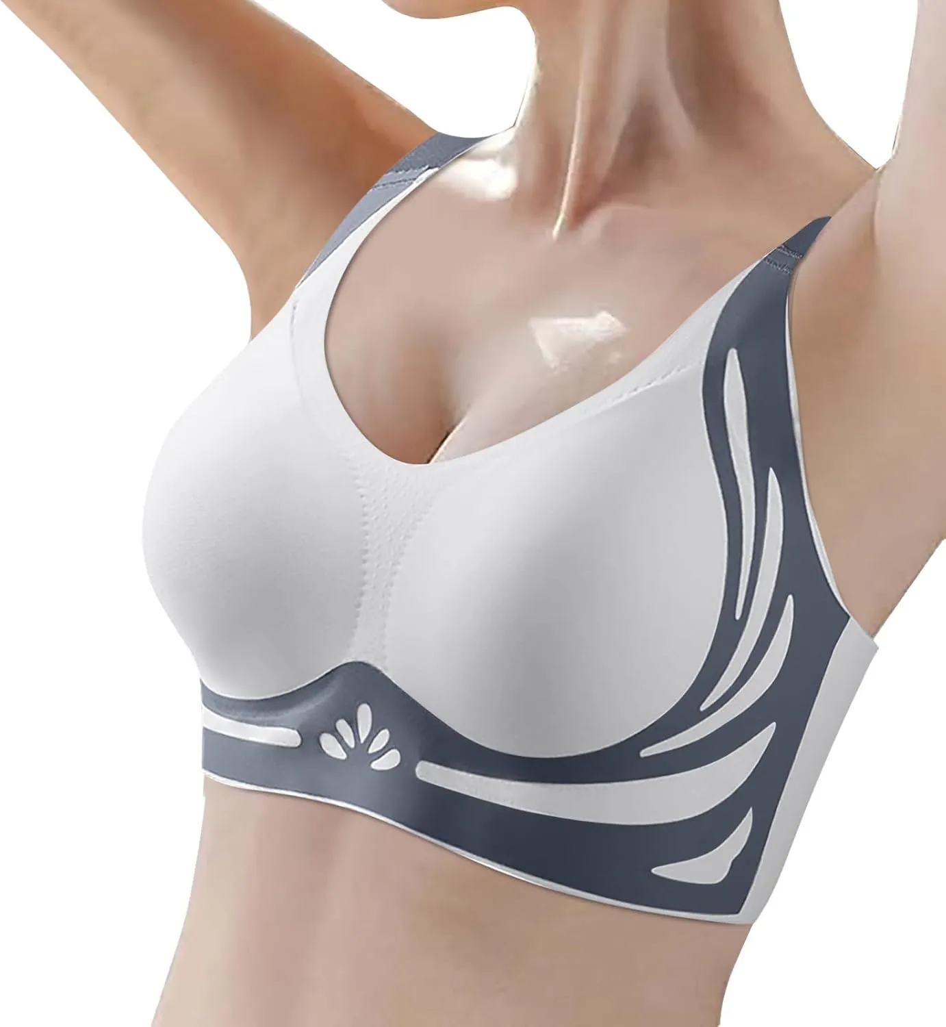 Bras for Women,Currentlye Bras for Women,Anti-Sagging Lifting Seamless Push Up Wireless Gather Full Coverage Soft Bralettes
