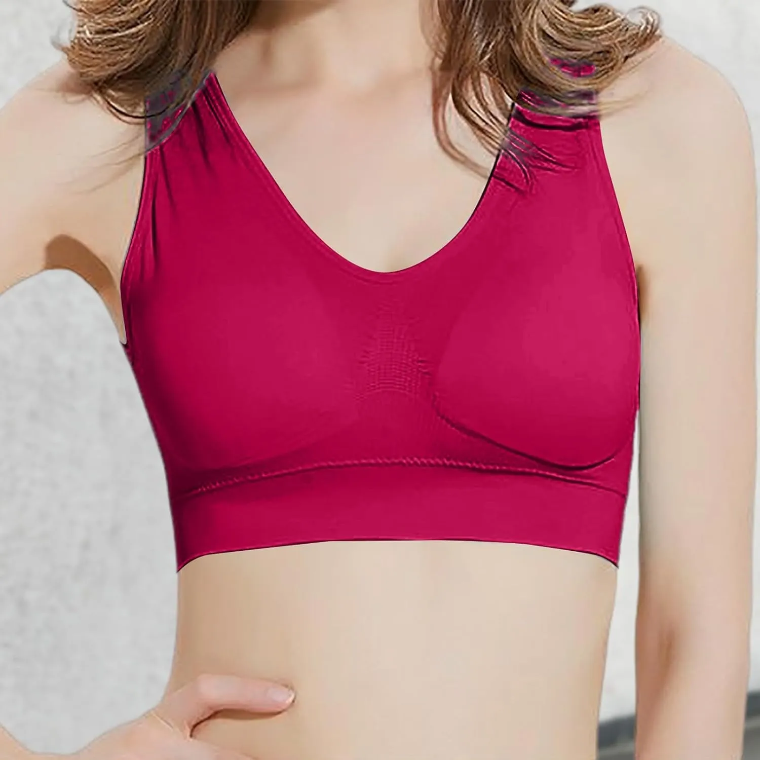 Breathable Lift Air Bra New Plus Size Sports Bra Air Bra Breathable and Comfortable Mesh Sweet Bra for Women, Light