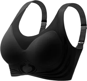 Caralush Lushfitting Powerful Push-Up Seamless Bra,Anti-Sagging Super Gather Bra Wireless Pushup Bra,Camixs Bra