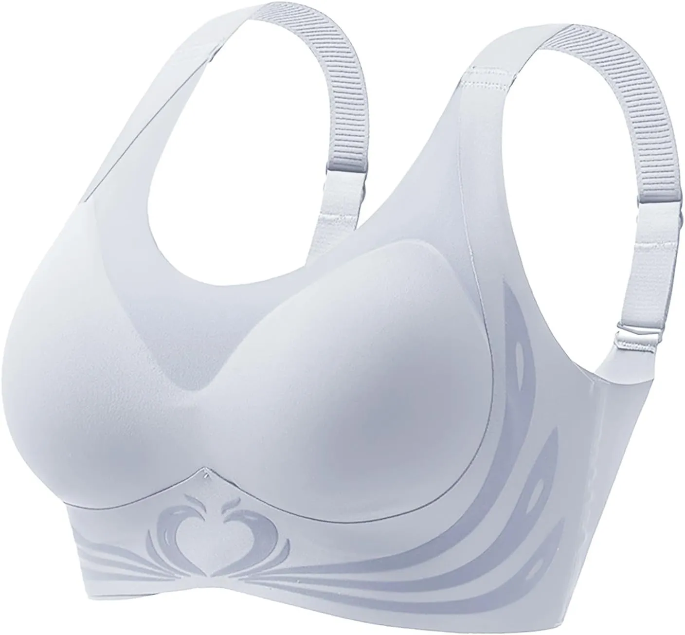 Caralush Lushfitting Powerful Push-Up Seamless Bra,Anti-Sagging Super Gather Bra Wireless Pushup Bra,Camixs Bra