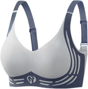 Caralush Pushup Bra, Lifting Bras for Sagging Breasts Super Gather Bra Wireless Push-Up Bra for Women Everyday Women's Wireless Bra with Seamless Smooth Comfort Wirefree T Shirt Bra XX-Large
