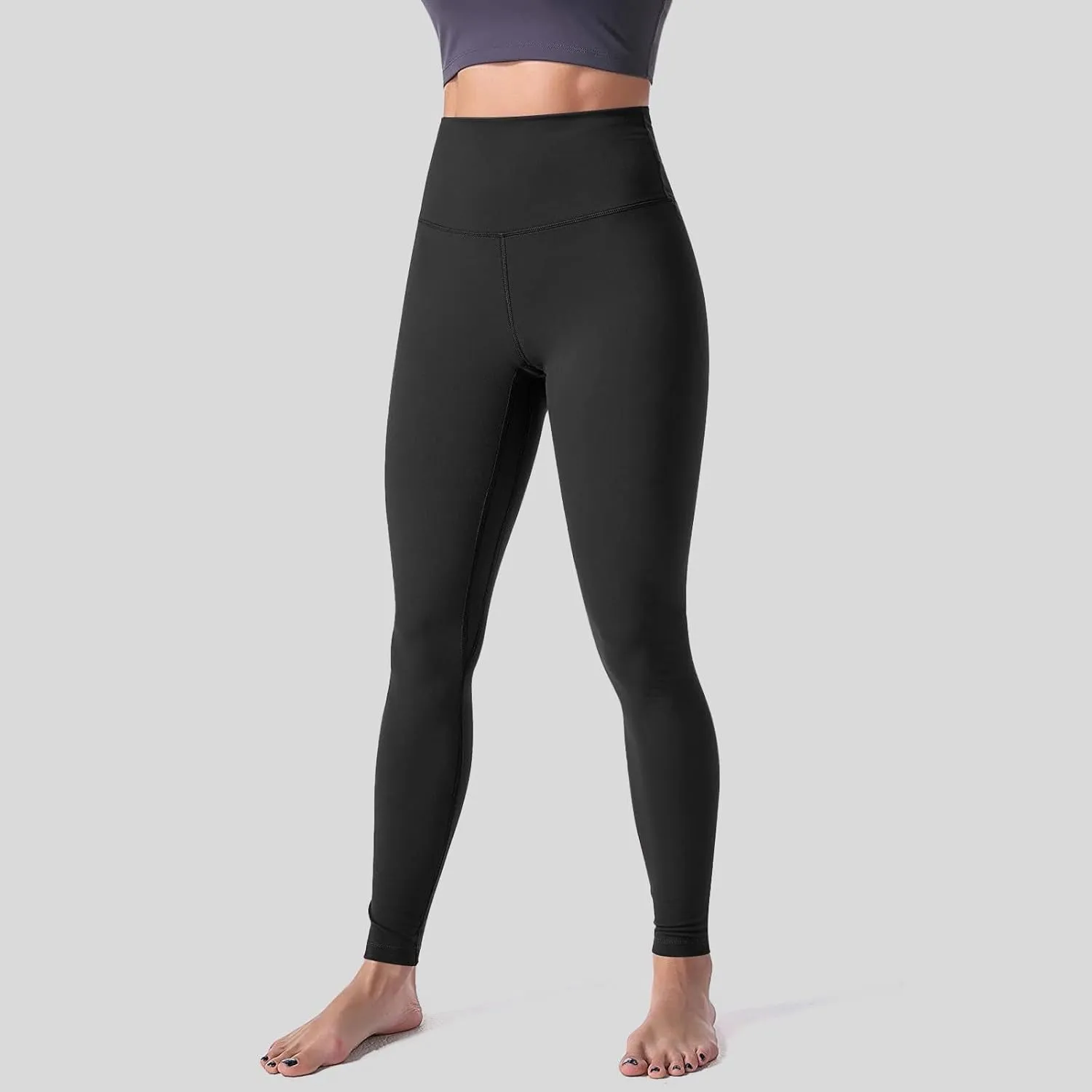 Cargo Leggings for Women with Pockets Women High Trousers Waist Straight for Yoga Trousers Sports Leg Flared