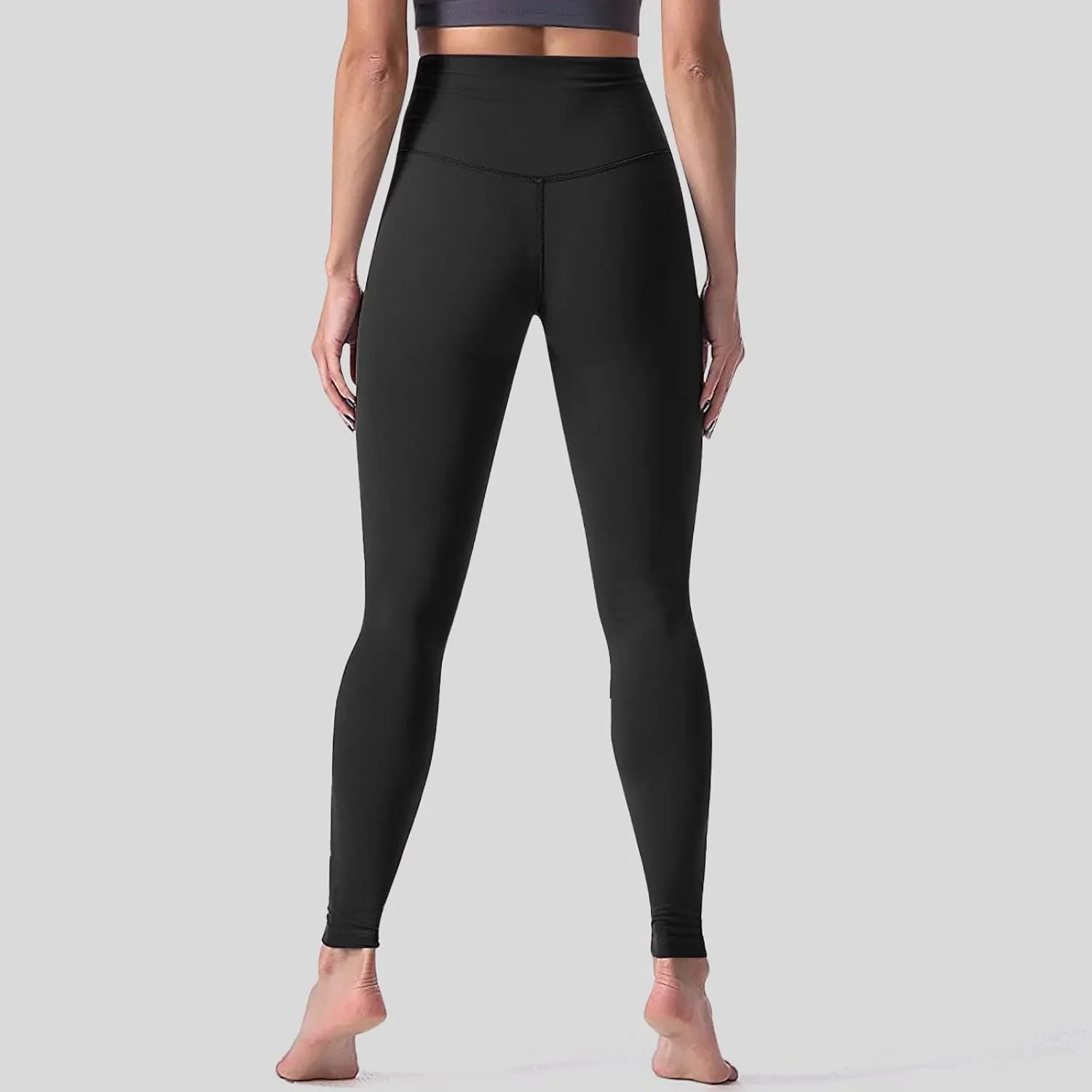 Cargo Leggings for Women with Pockets Women High Trousers Waist Straight for Yoga Trousers Sports Leg Flared