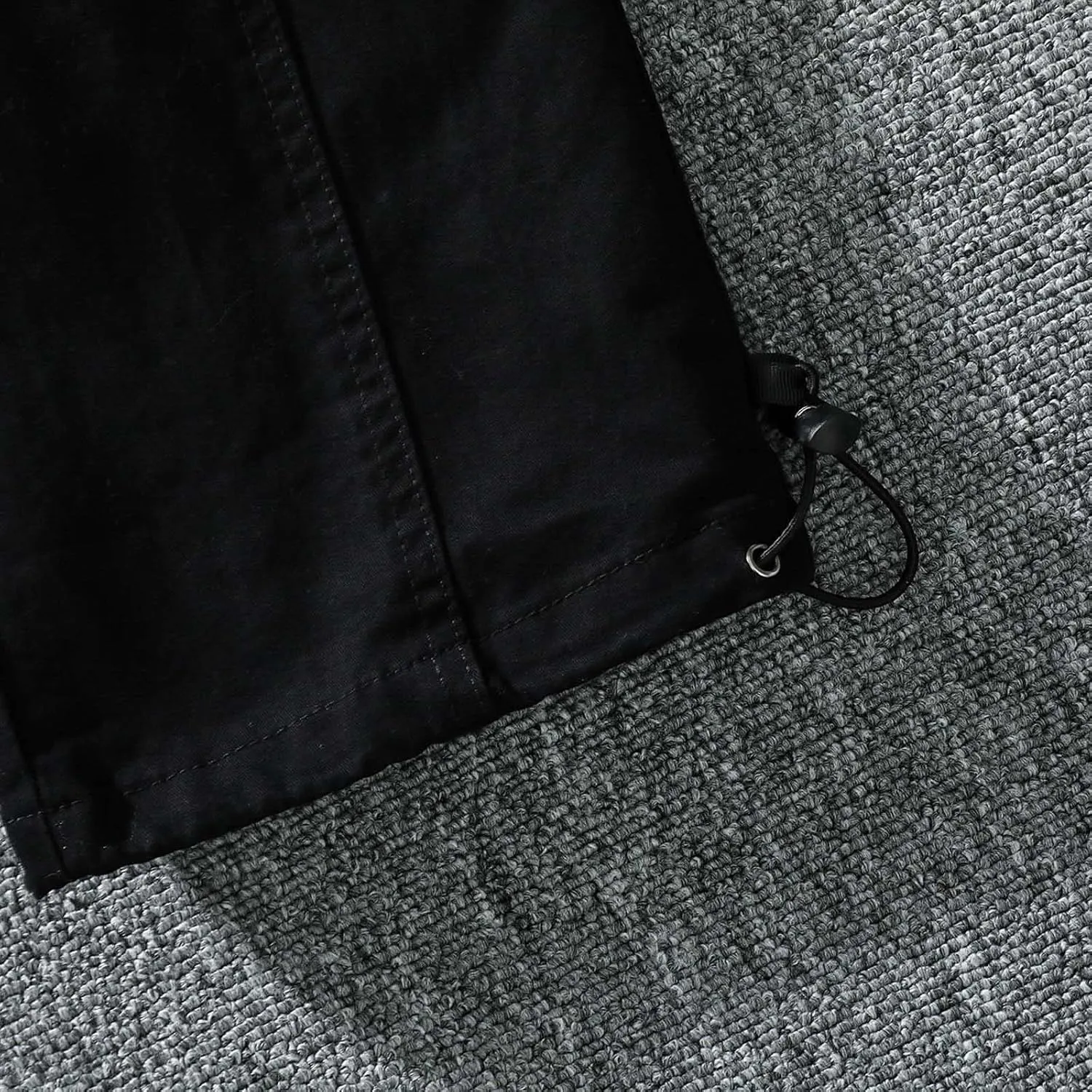 Cargo Pants for Men Relaxed Fit Leg Cargo Pants with Pockets Mens Sweatpants Big and Tall Fleece Lined Cargo Trousers