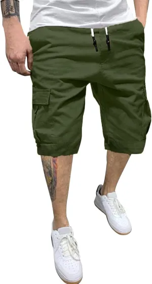 Cargo Shorts for Men Casual Shorts Summer Shorts Workout Gym Shorts Outdoor Hiking Shorts with Pockets