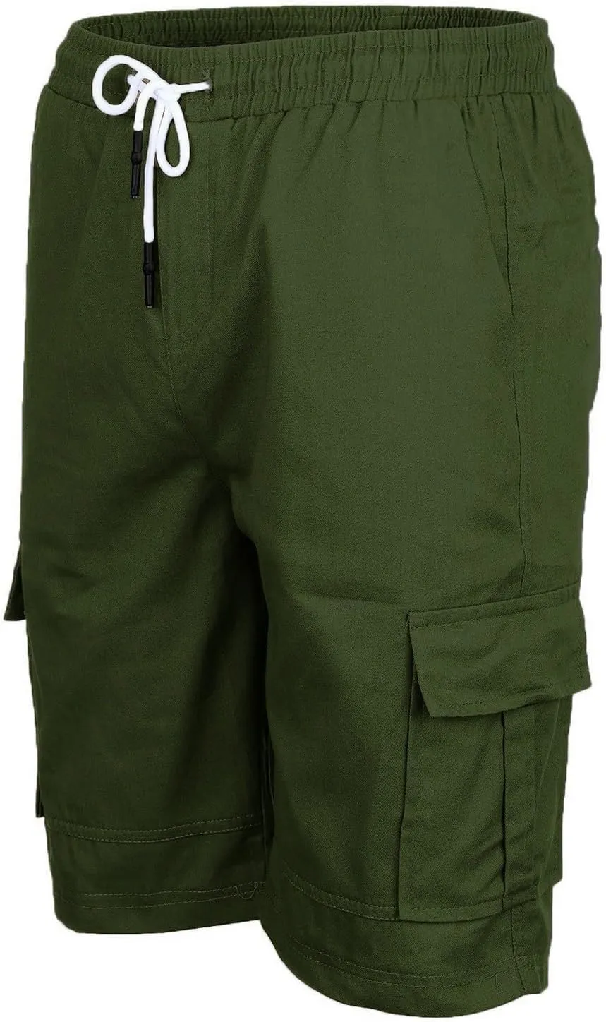 Cargo Shorts for Men Casual Shorts Summer Shorts Workout Gym Shorts Outdoor Hiking Shorts with Pockets