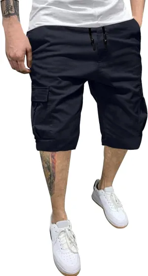 Cargo Shorts for Men Casual Shorts Summer Shorts Workout Gym Shorts Outdoor Hiking Shorts with Pockets