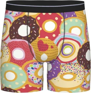 Colorful Donuts Mens Boxer Briefs Underwear Boxer Shorts Quick Dry