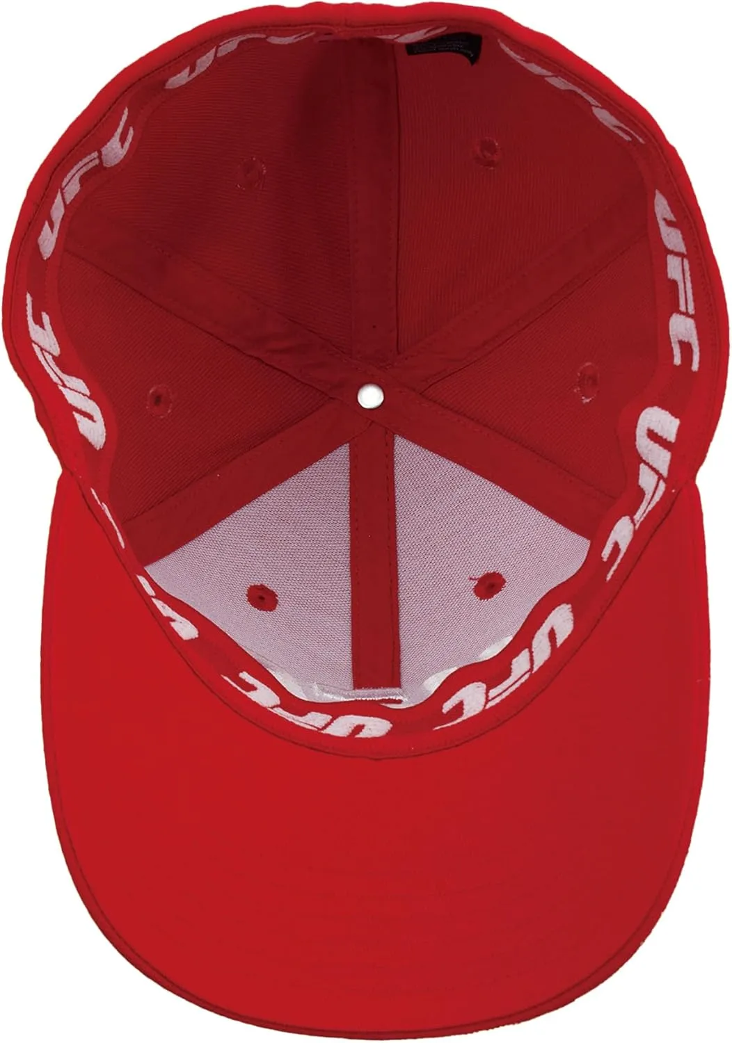 Concept One UFC Baseball Hat, 6 Panel Adult Flex Fit Active Sport Cap with Curved Brim