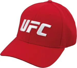 Concept One UFC Baseball Hat, 6 Panel Adult Flex Fit Active Sport Cap with Curved Brim