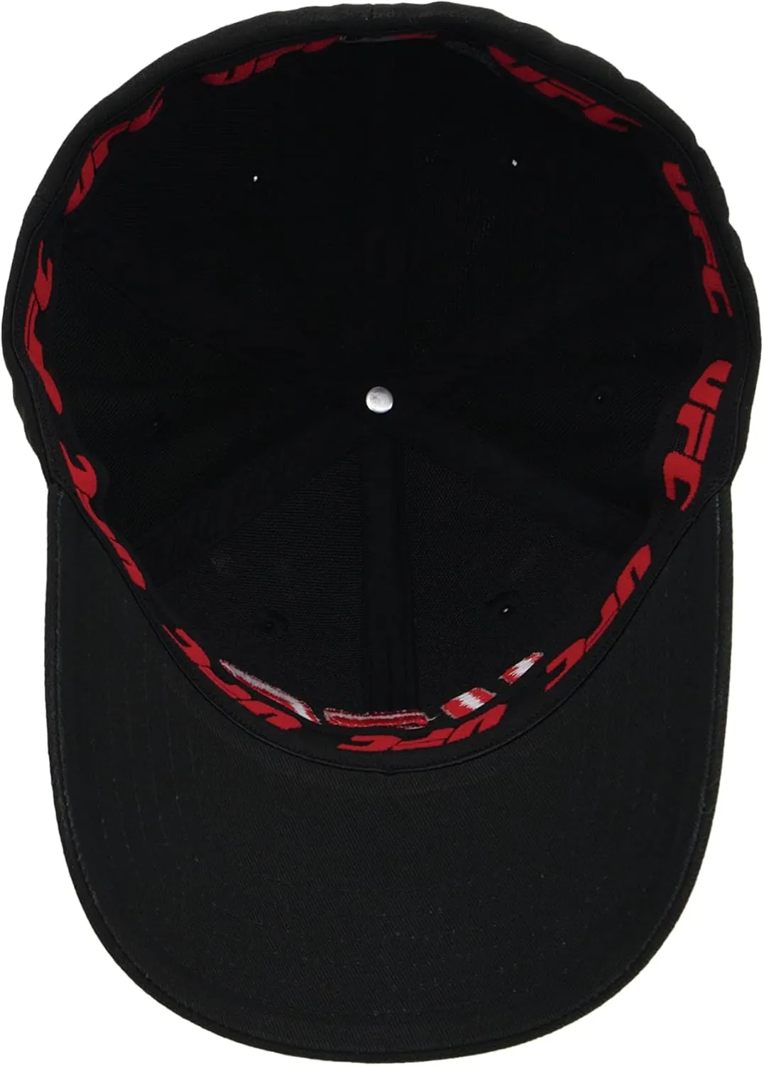 Concept One UFC Baseball Hat, 6 Panel Adult Flex Fit Active Sport Cap with Curved Brim