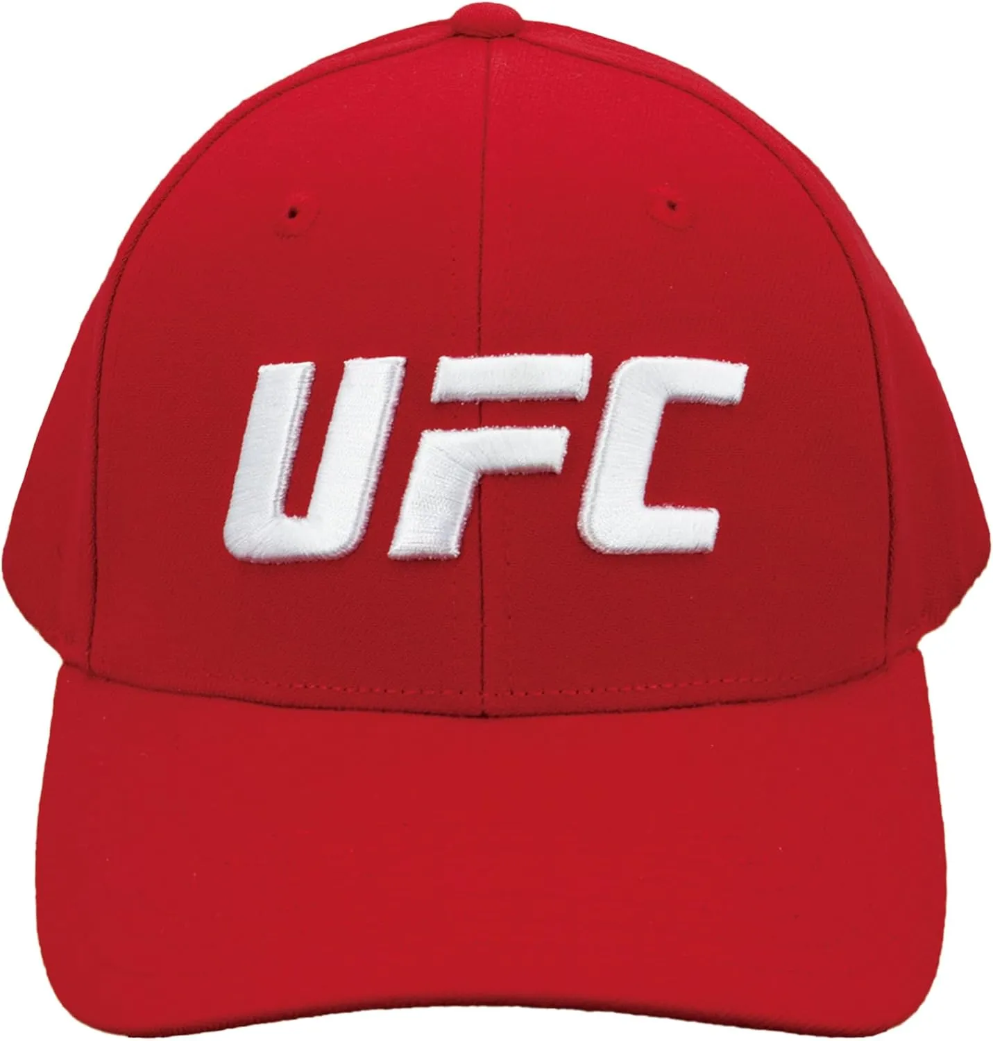 Concept One UFC Baseball Hat, 6 Panel Adult Flex Fit Active Sport Cap with Curved Brim