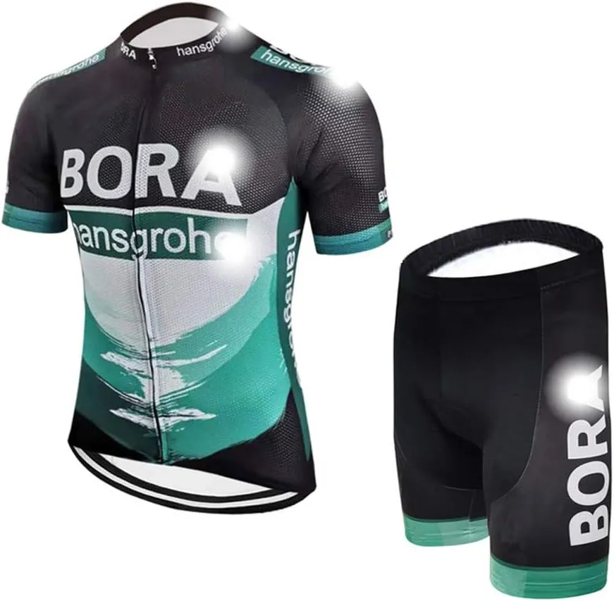 Cycling Jersey Set Mens Short Sleeves Biking Jerseys Bicycle Jacket Clothing V86