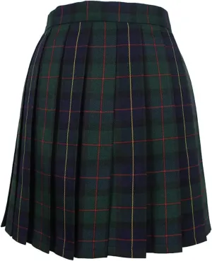 DCUTERQ Women's High Waisted Pleated School Skirt High Waisted Girl Uniform Mini Casual Skirts A-line Skorts