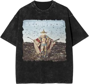 Die Music Antwoord Band Vintage Oversized T Shirt Cotton Summer Round Neck Short Sleeves T-Shirts Unisex