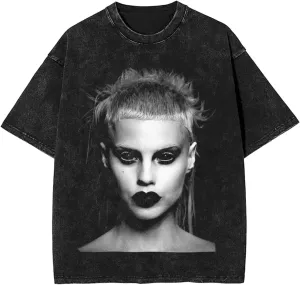 Die Music Antwoord Band Vintage Oversized T Shirt Cotton Summer Round Neck Short Sleeves Tops Unisex