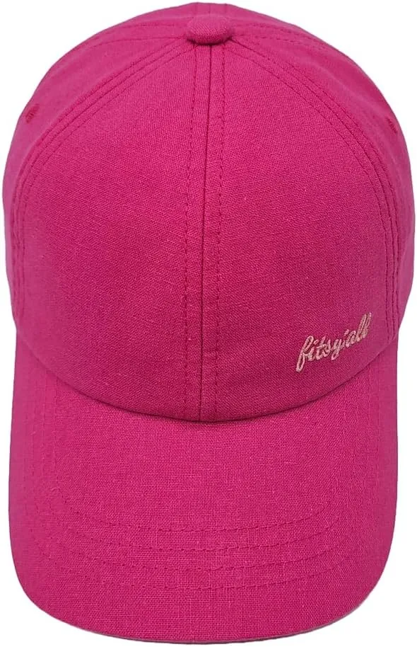 Fits YAll Hemp-Cotton Linen Baseball Cap: Breathable, Lightweight, Sustainable, for Men, Women, and Unisex