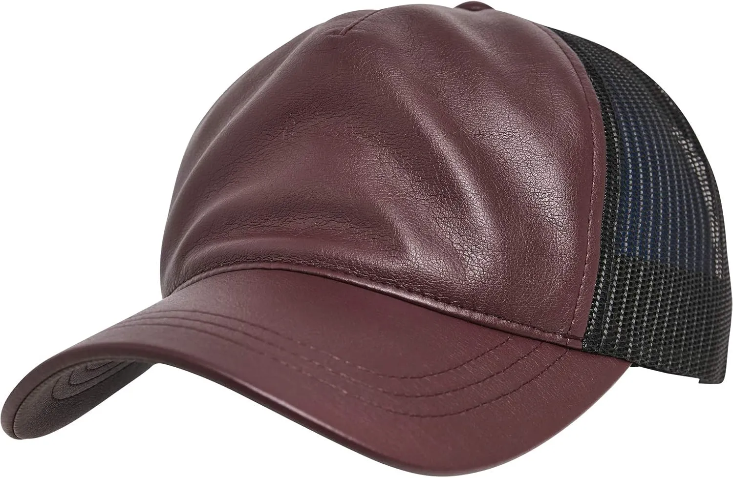 Flex fit Men's Leather Trucker