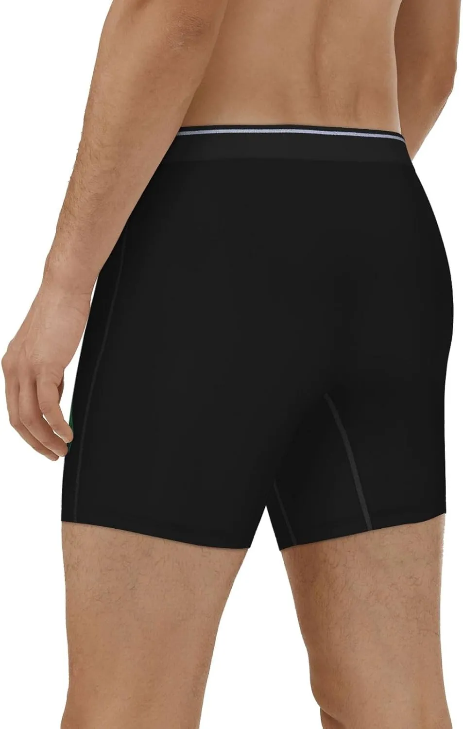 Garbage Truck Men's long leg breathable boxer briefs