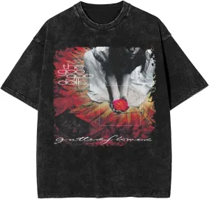 Goo Rock Goo Music Dolls Band Vintage Oversized T Shirt Cotton Summer Round Neck Short Sleeves Tops Unisex