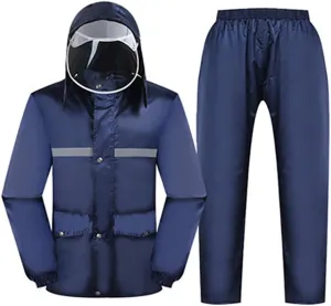 Hiking Reflective Raincoat Motorcycle Raincoat Men Poncho Rain Jackets