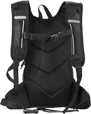 Hydration Backpack, 8L Breathable and Comfortable Reflective Drinking Bag for Cycle, Outdoor Sport, Running, Hiking, Travel, Daily Backpack