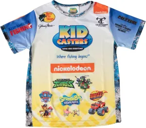 Kid Casters Youth Fishing Jerseys (Boys, YM) Blue