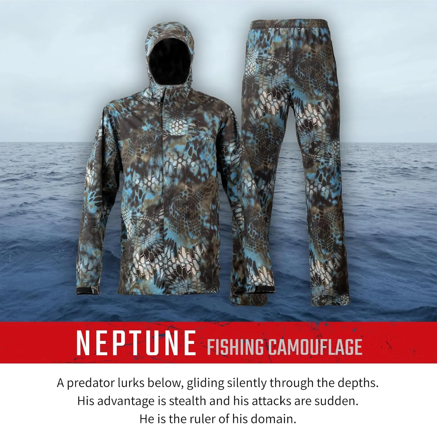 Kryptek Mens Jupiter Waterproof, Breathable, Packable Camo Hunting Jacket