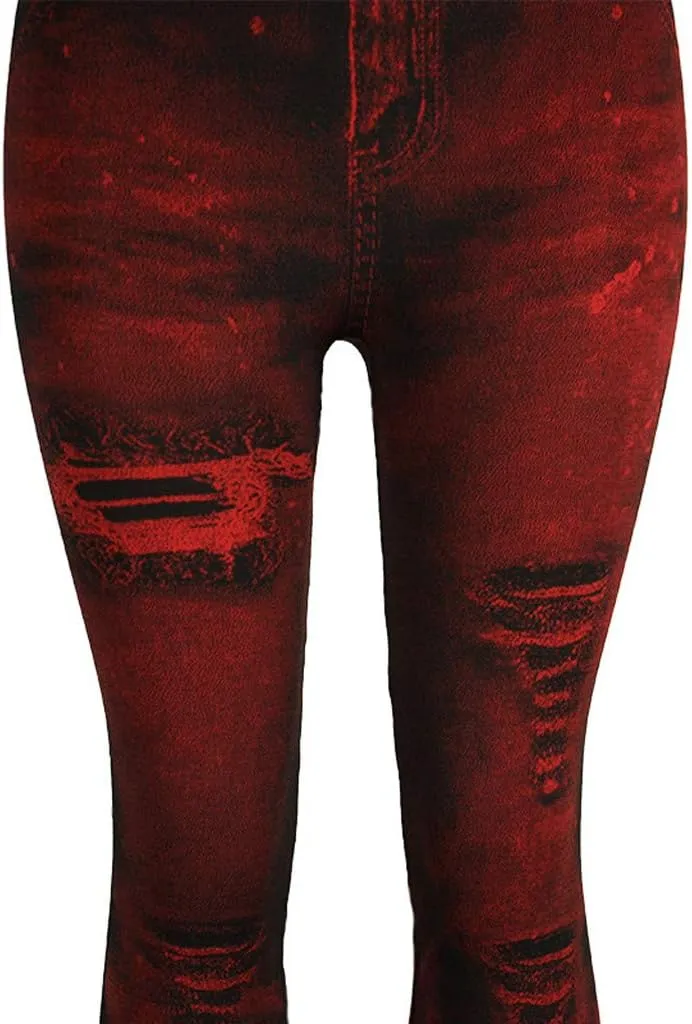 LCMTWX Butt Lifting Leggings for Women Leggings Christmas Pants Slim Long Elastic Pants Butt Lifting Leggings Thermal