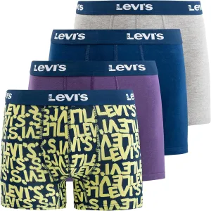 Levi's Mens Boxer Briefs Breathable Stretch Underwear 4 Pack