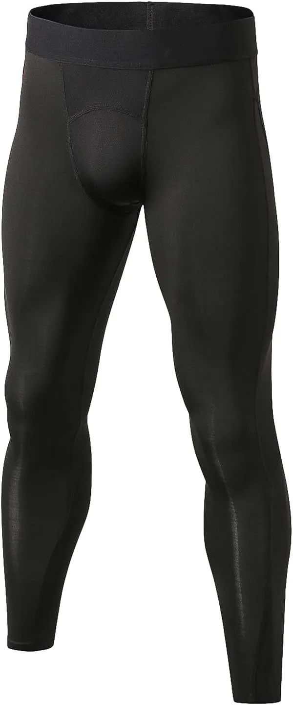 Men Compression Leggings Running Tights Quick Dry Gym Workout Jogging Sports Base Layers Bottom Pants Compression Pants