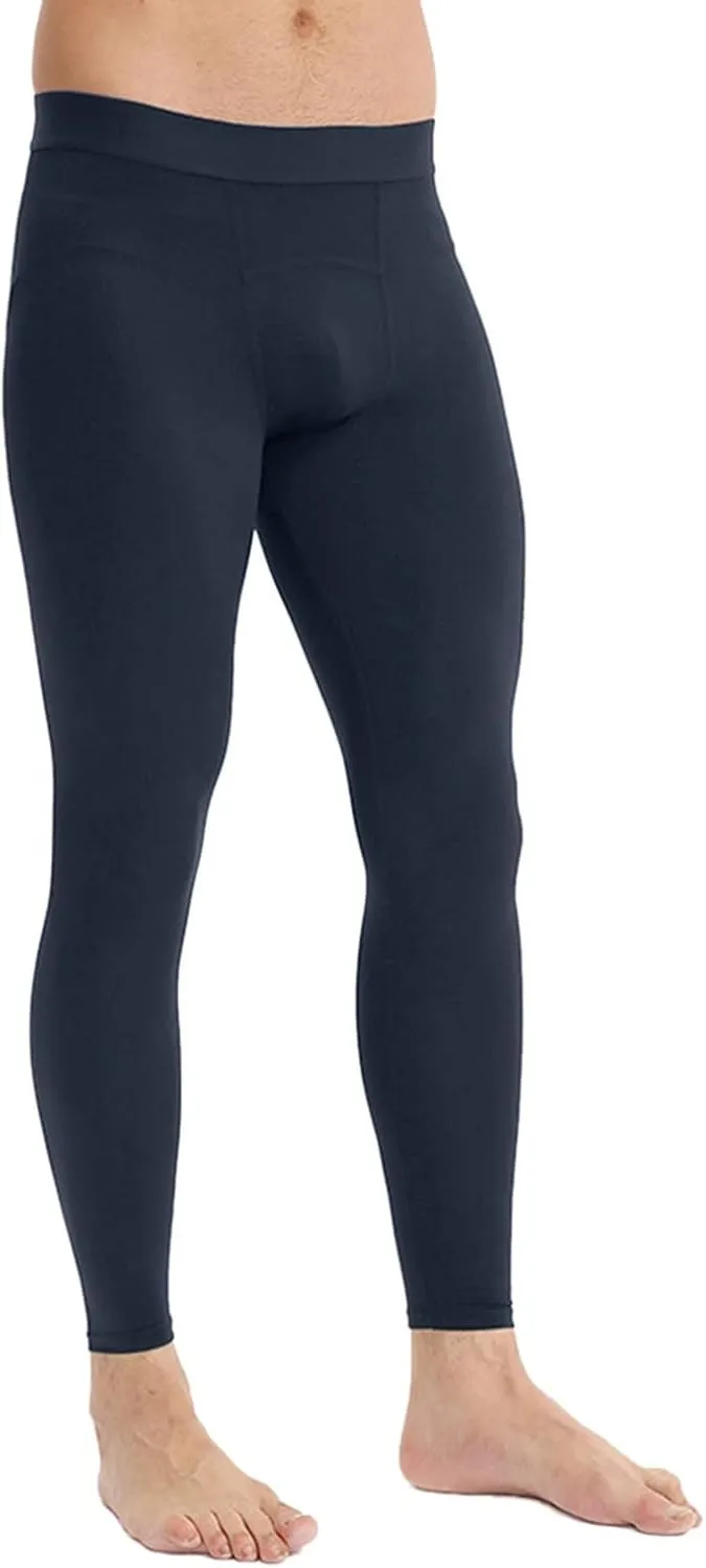 Mens Athletic Pants Quick Dry Fitness Tights Workout Gym Leggings Outdoor Sports Running Seamless Compression Pants