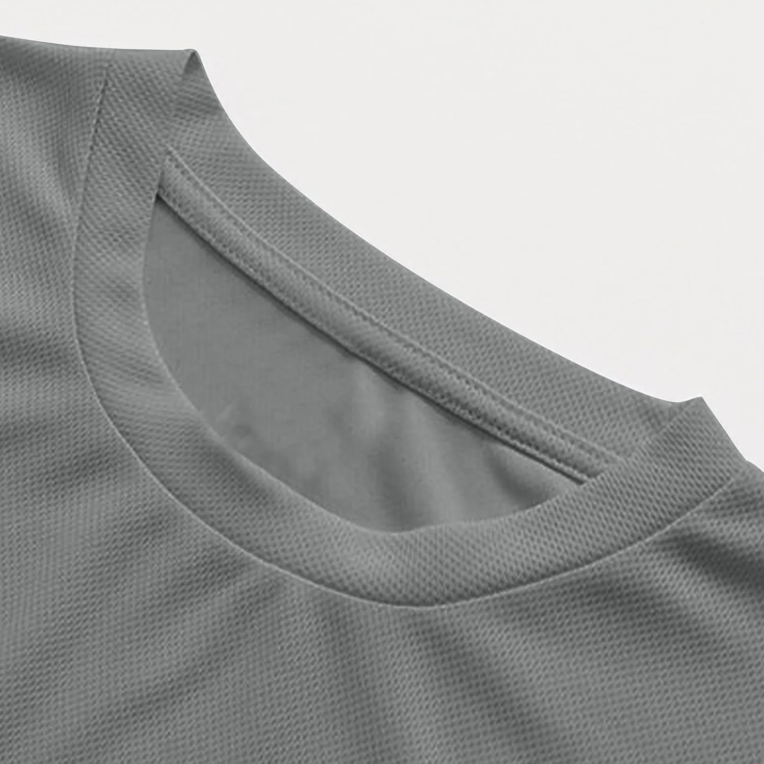 Men's Athletic Running T-Shirt Long Sleeve Quick Dry Gym Workout Tee Tops Outdoor Crewneck Active Performance Shirts