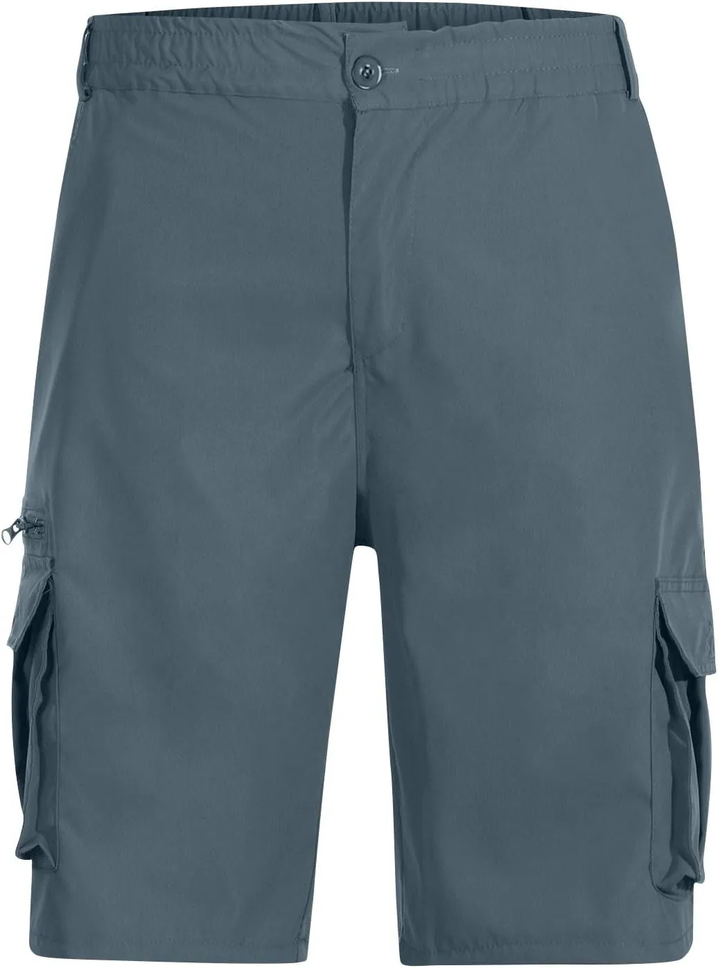 Mens Cargo Shorts Elastic Waistband Relaxed Shorts Lightweight Workout Shorts Loose Athletic Shorts Summer Shorts